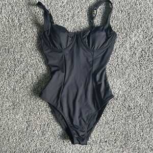 Black Slim & Sculpt one piece